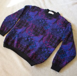 Vintage | Wool Graphic Pattern Sweater